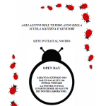 OPEN DAY PRIMARIA CALCO