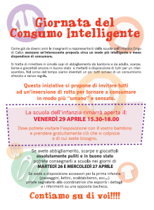 volantino consumo intelligente