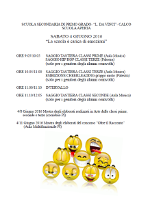 festa finale 2016 Calco sec